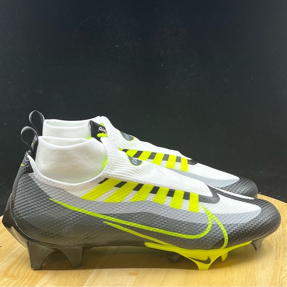 Nike Vapor Edge Pro 360 Football Cleats DQ3670-071 Mens Sizes Grey Volt - Picture 4 of 9
